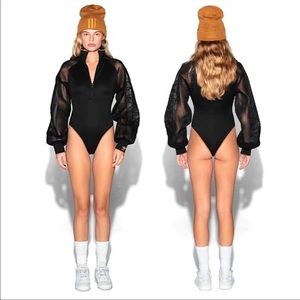 ADIDAS X IVY PARK Mesh Sleeve Bodysuit